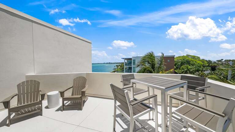 Bedroom 2 - Balcony Access - Seating for 6 - Gulf Views