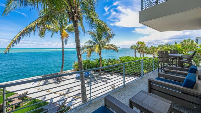 1st Living Level Balcony Access - Direct Gulf Views