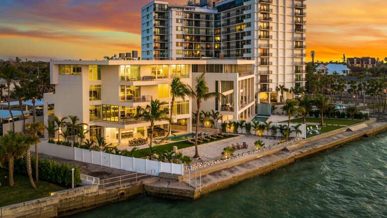 Twilight Drone - Endless Horizon - Waterfront Luxury - Siesta Key