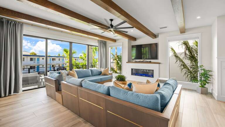 1st Living Level - Great Room - Open Floor Plan - Balcony Access - Gulf Views 1st Living Level - Great Room - Open Floor Plan - Balcony Access - Gulf Views