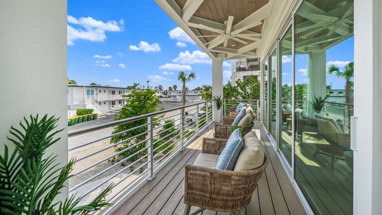 1st Living Level - Front Balcony - Great Room Access - Soft Seating