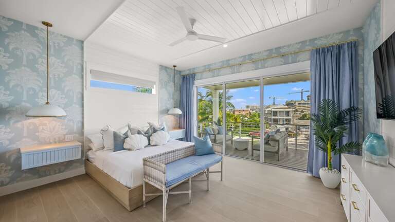 Master Bedroom - Balcony Access w/ a View!