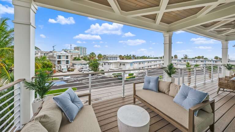 Daytime - 2nd Living Level - Master Bedroom - Balcony Access w/ a View!