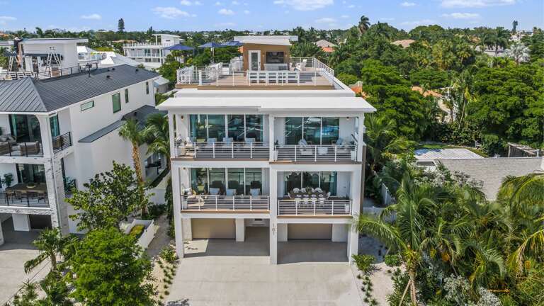 Daytime - Aerial Drone - Front Elevation - Beach Break