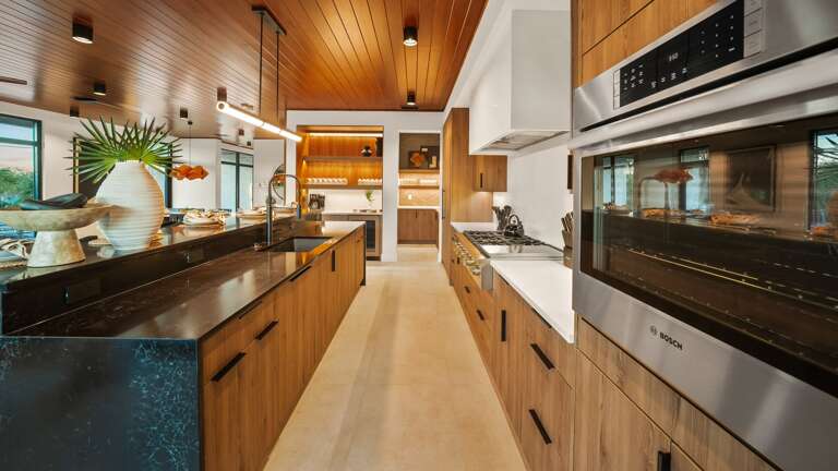 Kitchen - Oversized Refrigerator - (2) Dishwashers, Double Ovens, & Large Gas Stove - Balcony Access