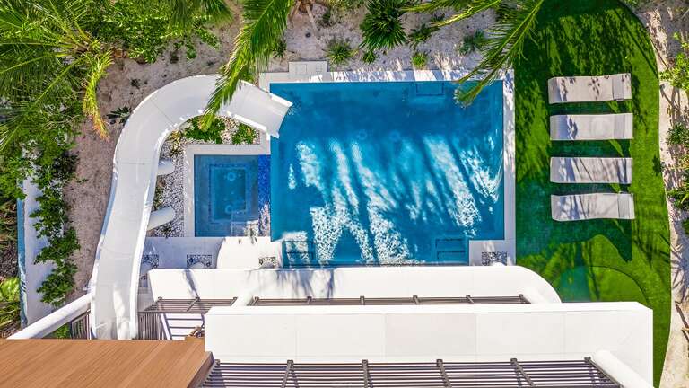 Aerial Drone - Pool View