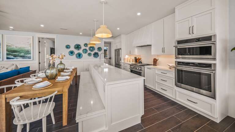 Kitchen - Oversized Refrigerator - (2) Dishwashers, Double Ovens, & Large Gas Stove - Balcony Access