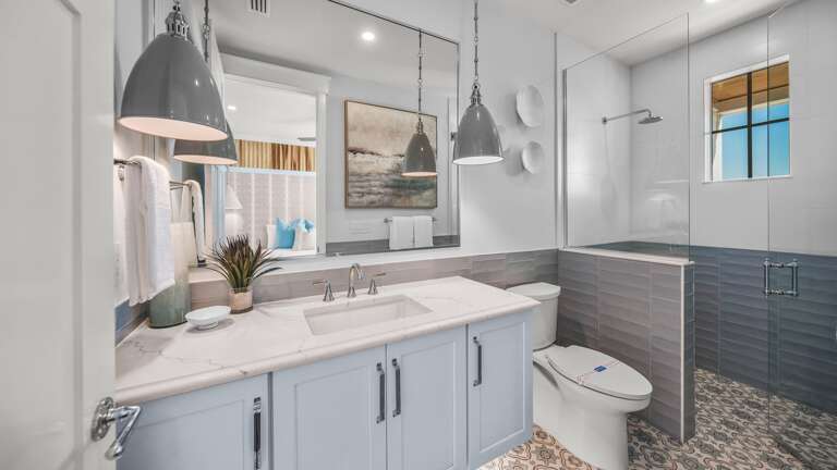 Bedroom 3 - En- Suite Bathroom - Large Walk-in Shower