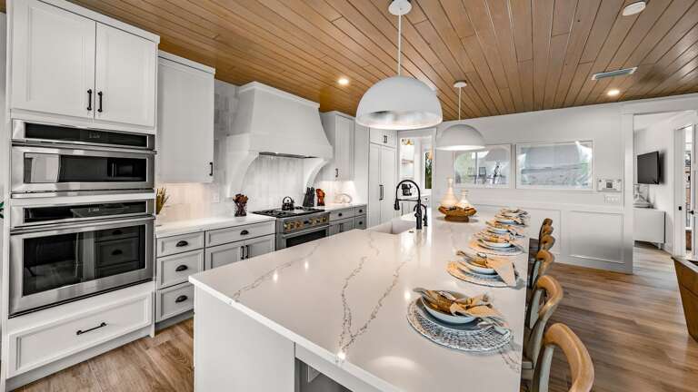 Kitchen - Oversized Refrigerator - (2) Dishwashers, Double Ovens, & Large Gas Stove