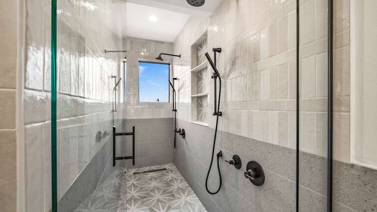 Master Bathroom 1 - Large Walk-In Shower