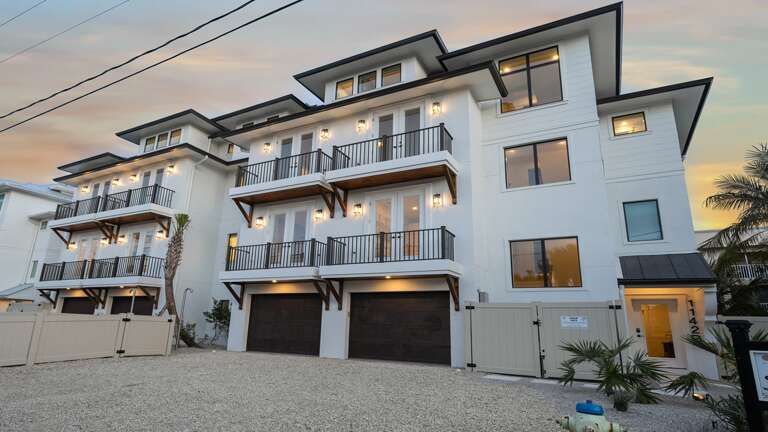 Twilight - Front Elevation - Golden Set Twilight - Front Elevation - Golden Set