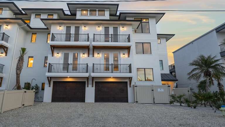 Twilight - Front Elevation - Golden Set Twilight - Front Elevation - Golden Set