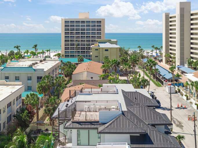 Aerial Drone - Rooftop - Gulf Views Aerial Drone - Rooftop - Gulf Views