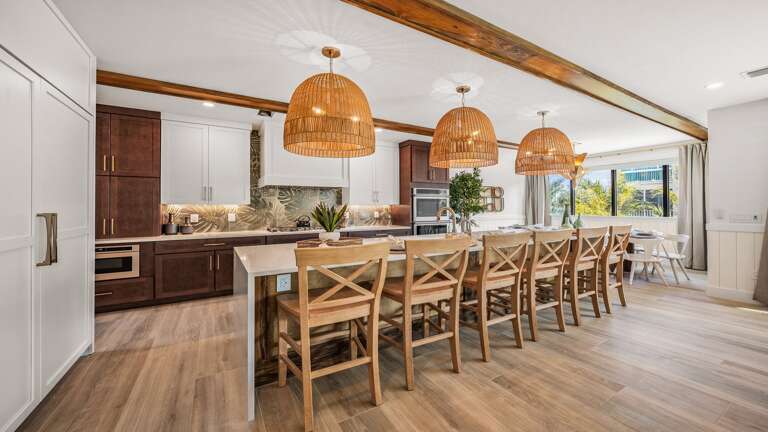 Kitchen - Oversized Refrigerator - (2) Dishwashers, Double Ovens, & Large Gas Stove - Bar Seating for 6