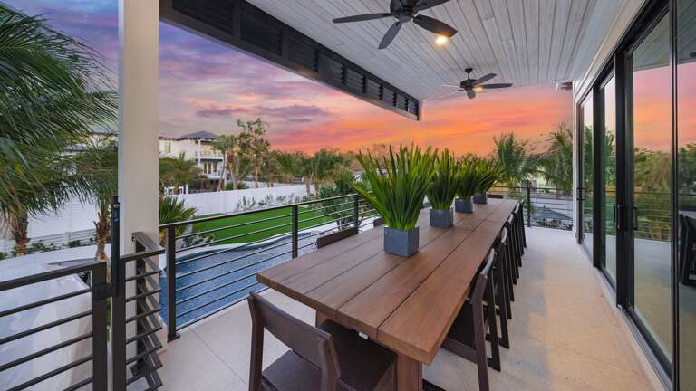 1st Living Level Balcony - Accessible via the Great Room