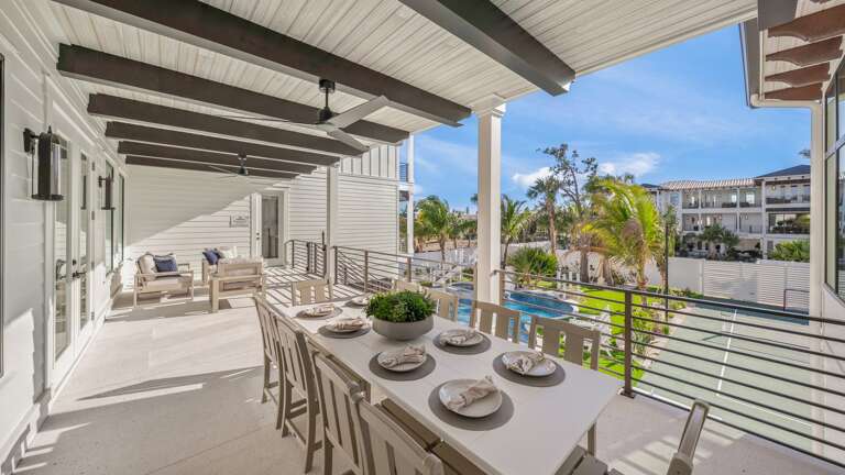 1st Living Level Balcony - Accessible via the Great Room