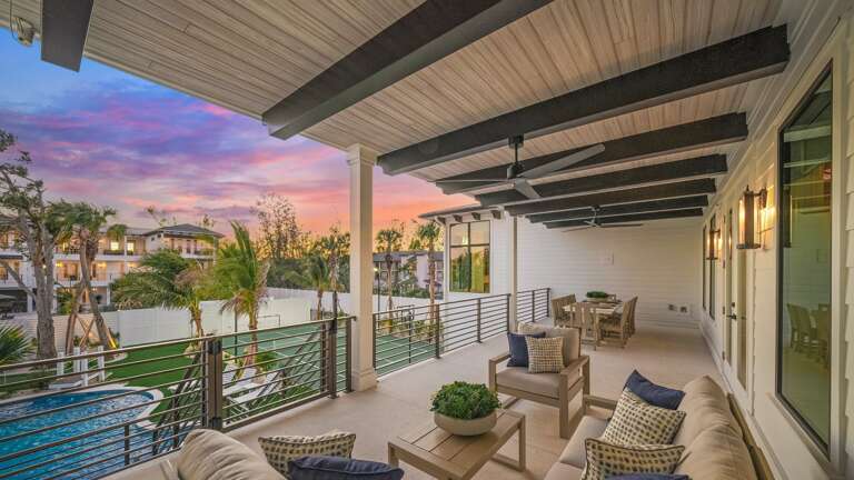 1st Living Level Balcony - Accessible via the Great Room