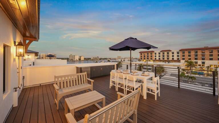 Twilight - Rooftop - Outdoor Dining - Gulf Views