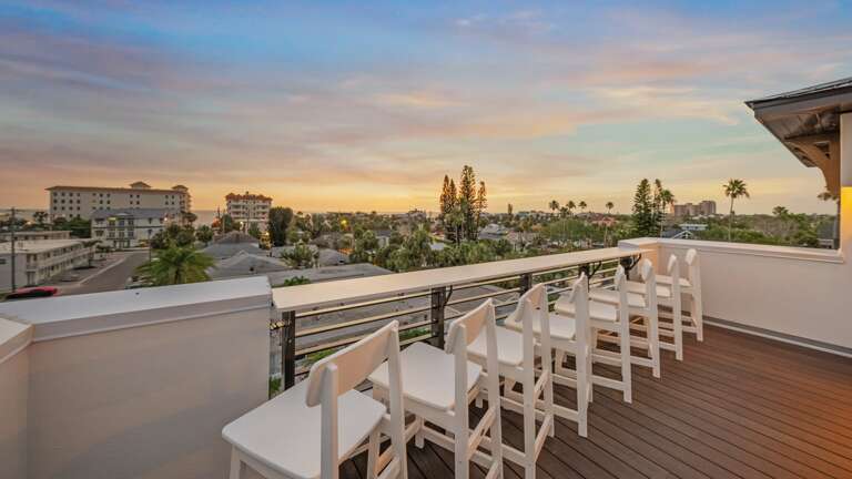 Twilight - Rooftop Access - High-Top Seating for 8 - Gulf Views