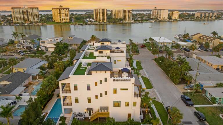 Twilight - Aerial Drone - Salty Sunrise