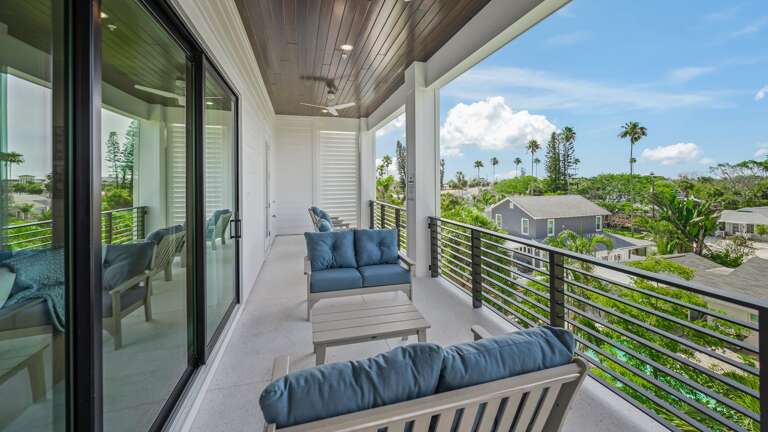 Daytime - 2nd Living Level Balcony