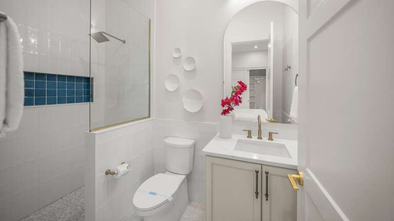 1st Living Level - Bedroom 3 - En-Suite Bathroom - Walk-in Shower