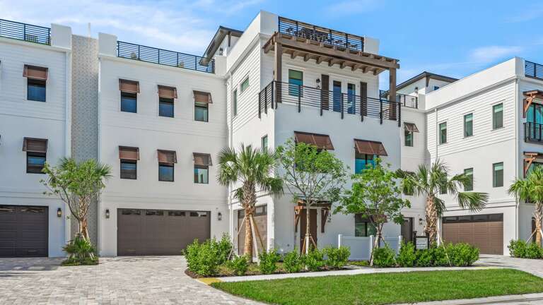 Daytime - Front Elevation - Sunset Sky