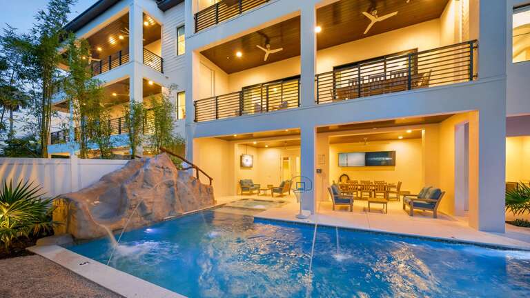 Twilight - Resort Style Pool & Spa - Waterslide - Pool Basketball - Lounge Chairs