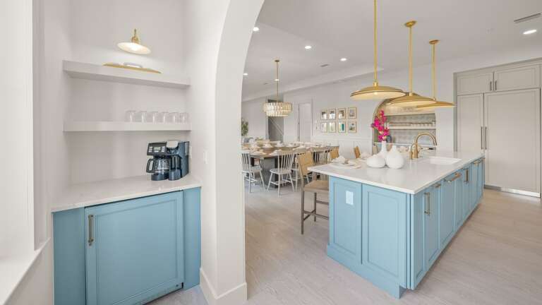 Kitchen - Oversized Refrigerator - (2) Dishwashers, Double Ovens, & Large Gas Stove - Bar Seating for 6 - Coffee Bar