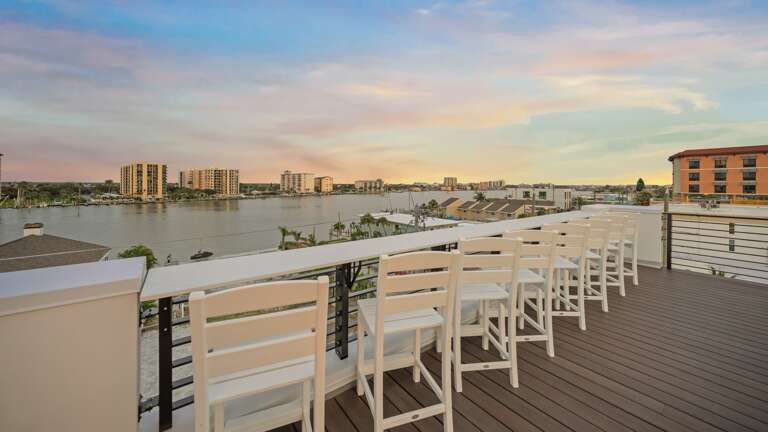 Twilight - Rooftop - High-Top Seating for 8 - Water Views