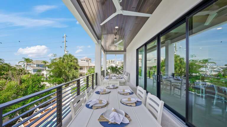 1st Living Level Balcony - Outdoor Dining - Great Room Access
