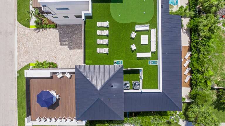 Daytime - Aerial Drone - Rooftop