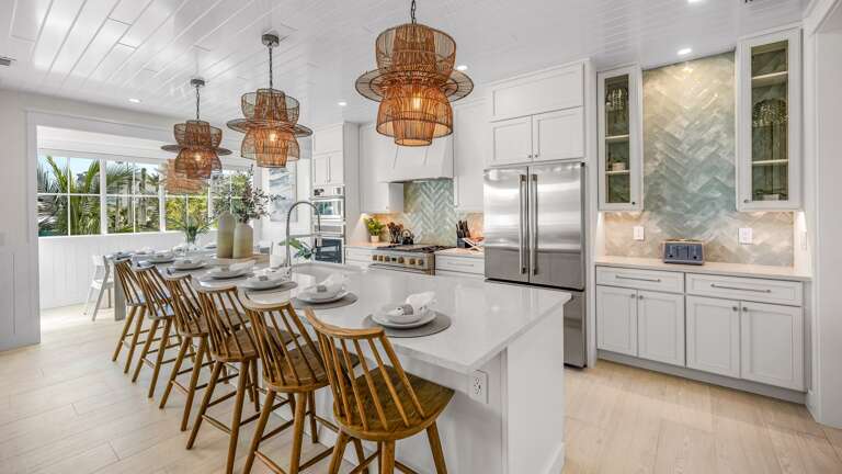 Home A - Kitchen - Oversized Refrigerator - (2) Dishwashers, Double Ovens, & Large Gas Stove - Balcony Access