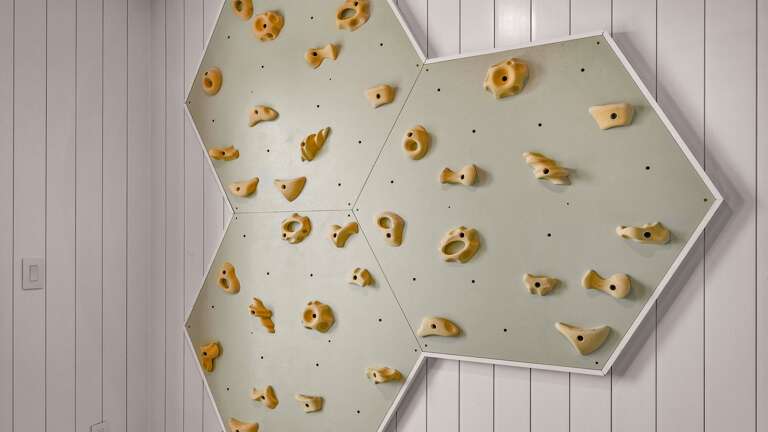 Home A - Bedroom 5 - Rock Climbing Wall