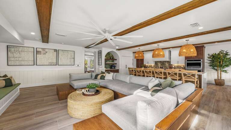 Home B - Great Room - Open Floor Plan - Balcony Access - Gulf Views