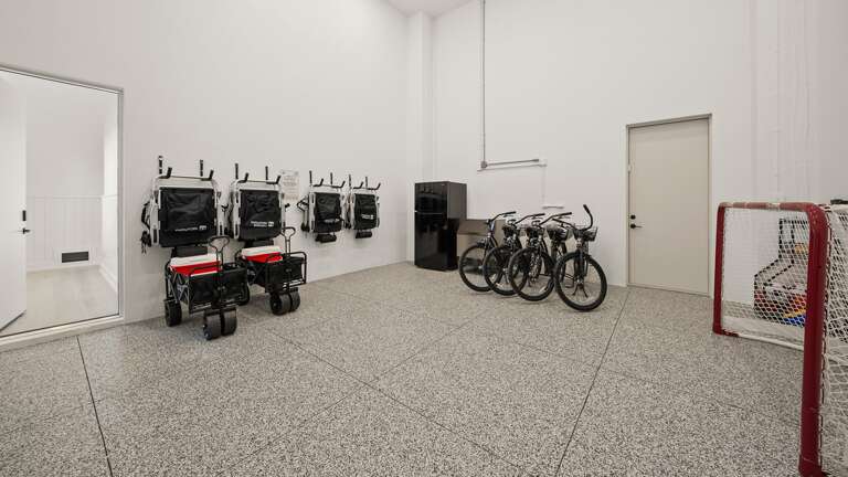 Ground Floor - Garage - Refrigerator - Ice Maker - Bikes - Beach Equipment