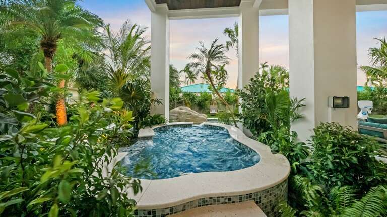 Twilight - Pool Area - Over the Top - Resort Style Spa