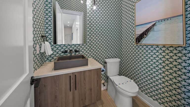 2nd Living Level  - Half Bath