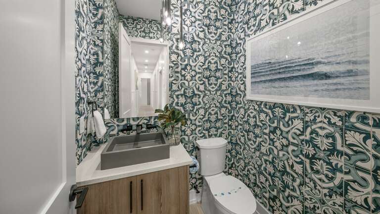 1st Living Level  - Half Bath