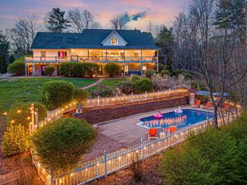 Welcome to Brook Knoll. The Premier Luxury Vacation Home Near Asheville!