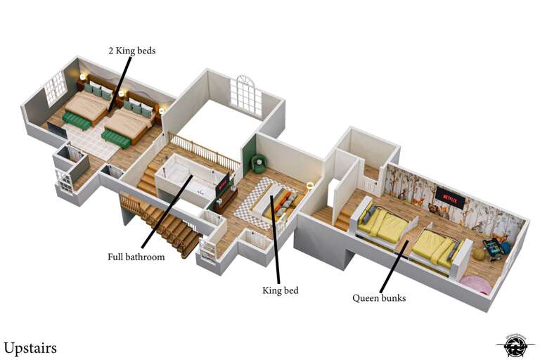 [Upstairs Floor Plan]