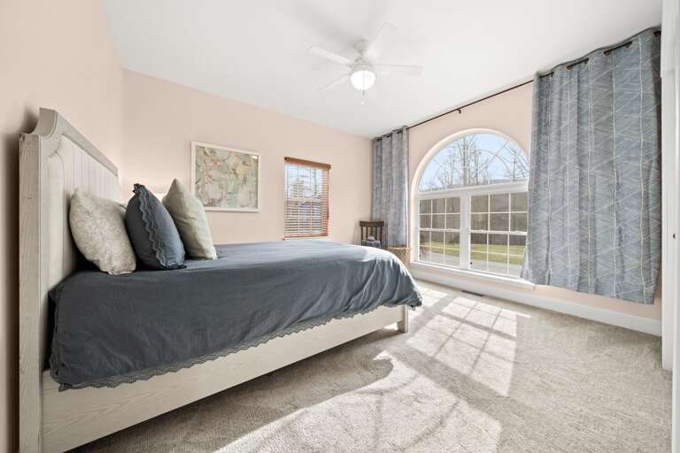 Almost every bedroom is equipped with a ceiling fan. Let it lull you into a slumber and circulate the air while you sleep!