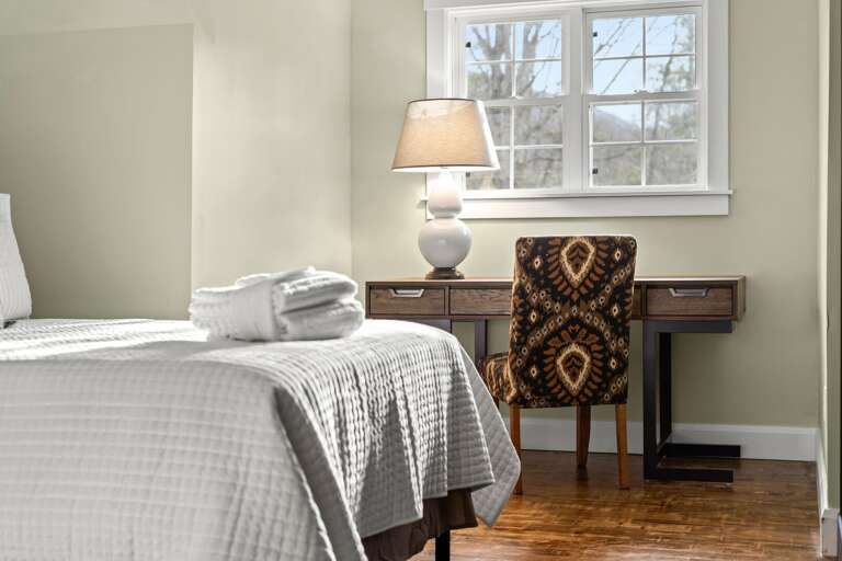 Give your eyes a break from the computer screen and catch a glimpse of the Blue Ridge Mountains, right from your desk.