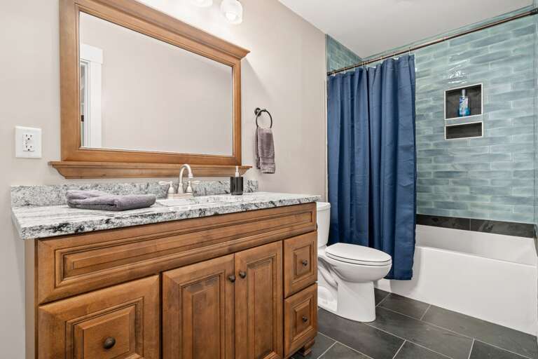 Shampoo, conditioner and extra towels are available for your convenience.