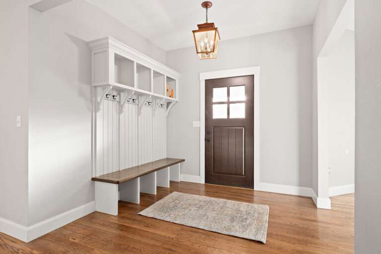 When you walk through the door, we make it easy to take your shoes off with ease and set your bags down after a long day of sightseeing.