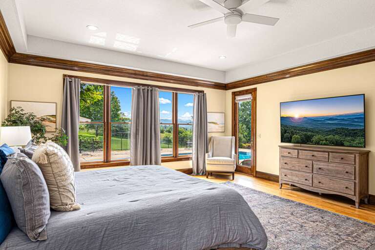 Enjoy lush views from every bedroom. Wake up to an inspiring view every morning.