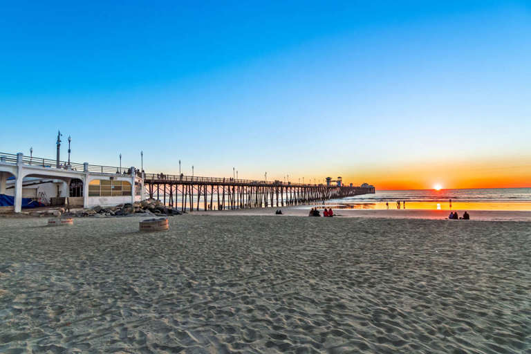 Oceanside Pier Beautiful by day and lit up at night
Beautiful at Sunset Oceanside Pier Beautiful by day and lit up at night
Beautiful at Sunset