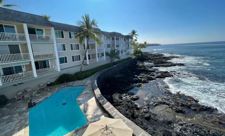 View from the lanai of Hale Kona Kai 312 View from the lanai of Hale Kona Kai 312