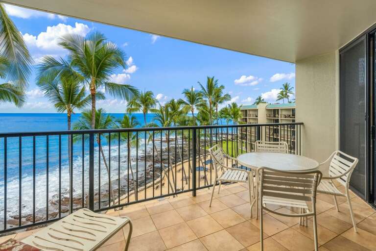 Kona Coast View from the lanai