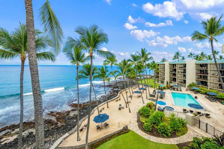 Kona Coast View from the lanai